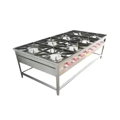 COUSIÑO - Anafe Industrial a gas 8 platos de 18 cm