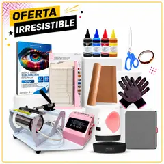 GENERICO - Estampadora mini HOBY PRESS + Estampadora de Taza KG05