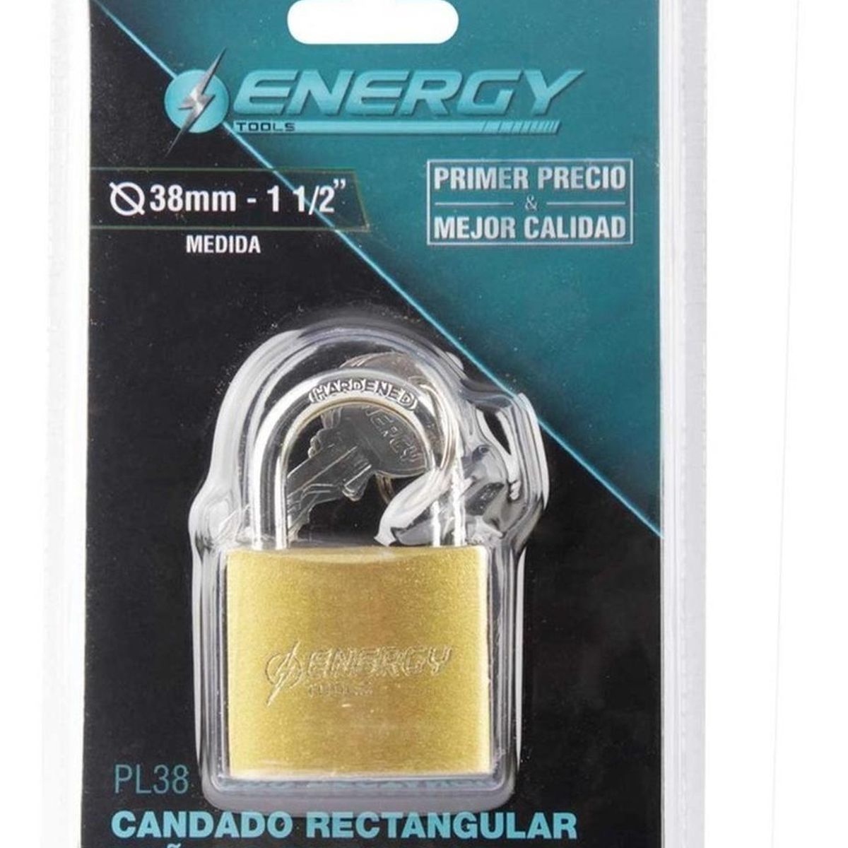 ENERGY - Candado De Bronce 38mm - Energy