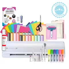 SILHOUETTE - Plotter cameo 5 alpha Blanca + cuchilla premium + insumos Bg03