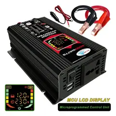 GENERICO - Inversor De Corriente Para Coche 6000w 12v A 220v