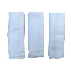 COBABY - PACK 3 PAÑAL GASA BLACOS 100% ALGODÓN
