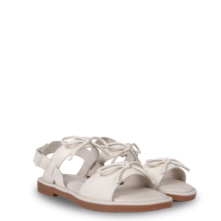 Sandalia Niña Summer Cintas Crema