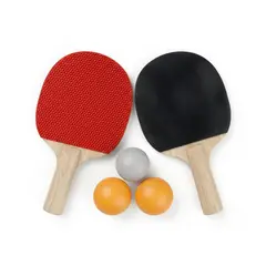 AK SPORT - Paletas de ping pong 12 paletas+18 pelotas