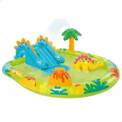 INTEX - Piscina centro de juego acuatico inflable 191x152x58 cm dinosaurios