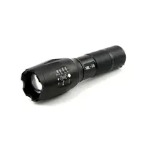 GENERICO - Linterna Luz Led Táctica XML-T6 4000 Lum Grande Zoom Pila Recargable 18650 ó AA no incluída