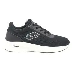 LOTTO - Zapatilla Running Juvenil Challenge Negro Blanco