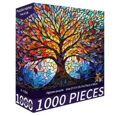 GENERICO - Rompecabezas diseño de Árbol De La Vida Tree Of Life 1000 Pzs