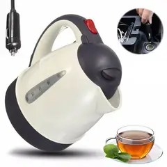 GENERICO - Hervidor 12v 1 Litro Termo Eléctrico Calentador De Agua Auto