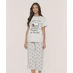LADY GENNY - Pijama Juvenil Snoopy