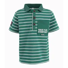 BLACK AND BLUE - Polera Bebé De Ocasión Verde