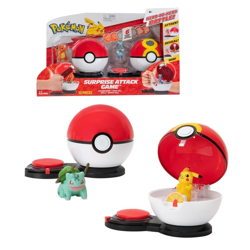 Pokemon - Juego Pokemon Ataque Sorpresa Pokebola