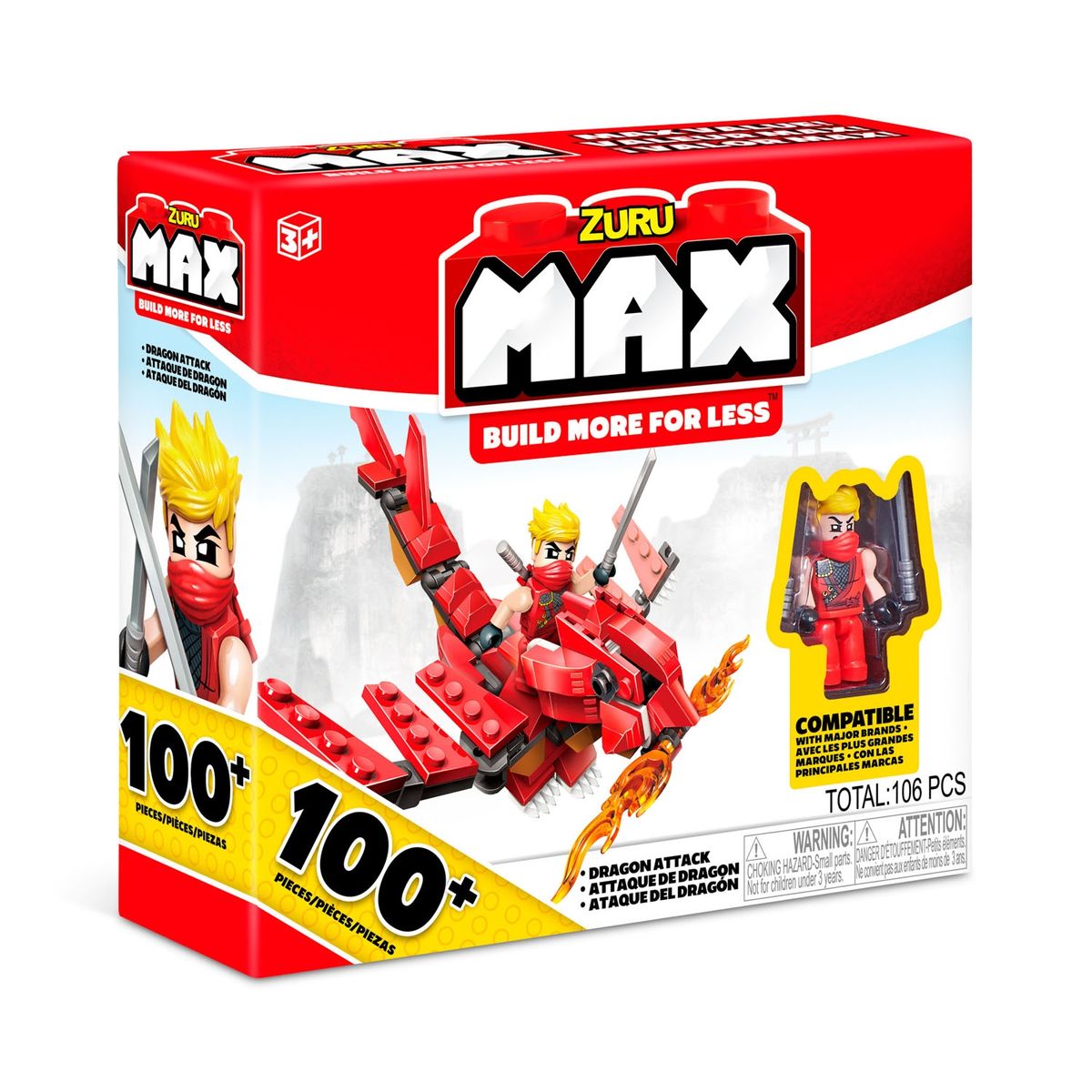 MAX BUILD - Set de 100 Bloques Max Build