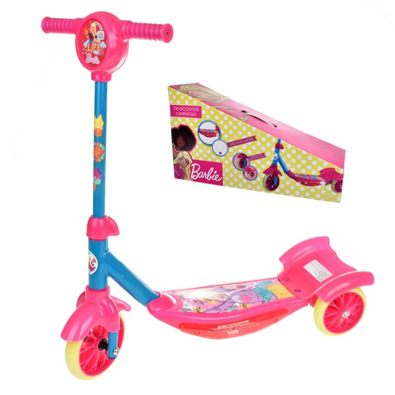 BARBIE - Tri Scooter Con Luces Barbie