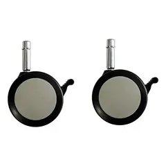 GENERICO - Set De 2 Ruedas Para Cama Cic Y Rosen Ruedas Gris BELUG