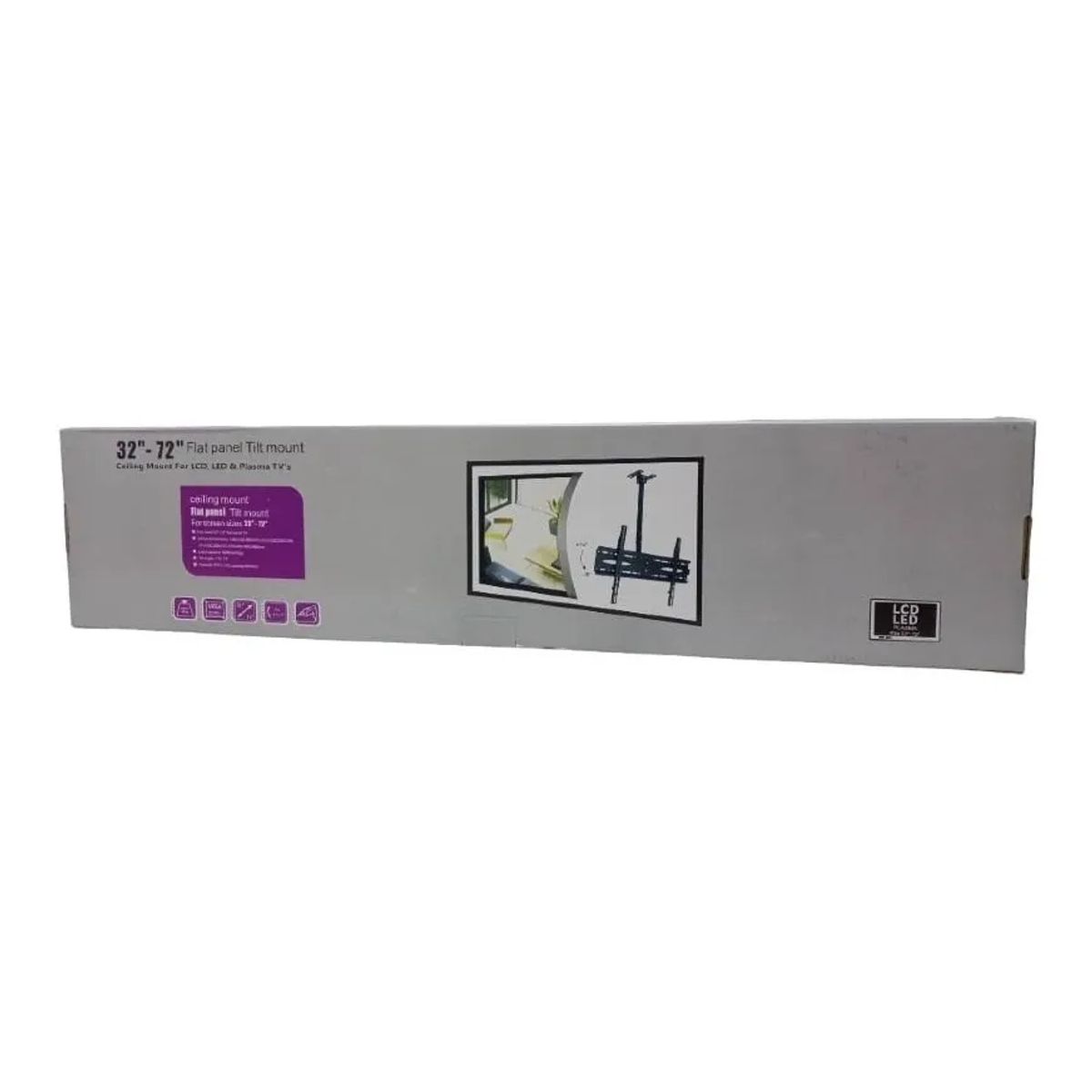 GENERICO - Base De Techo Para Tv 32-72 PuLG Ajustable