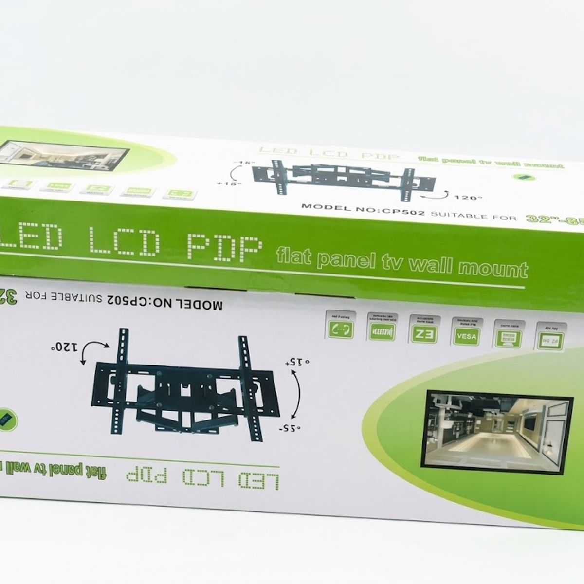 GENERICO - Base Soporte Televisor Led Lcd Pdp Pared Tv De 40 A 80