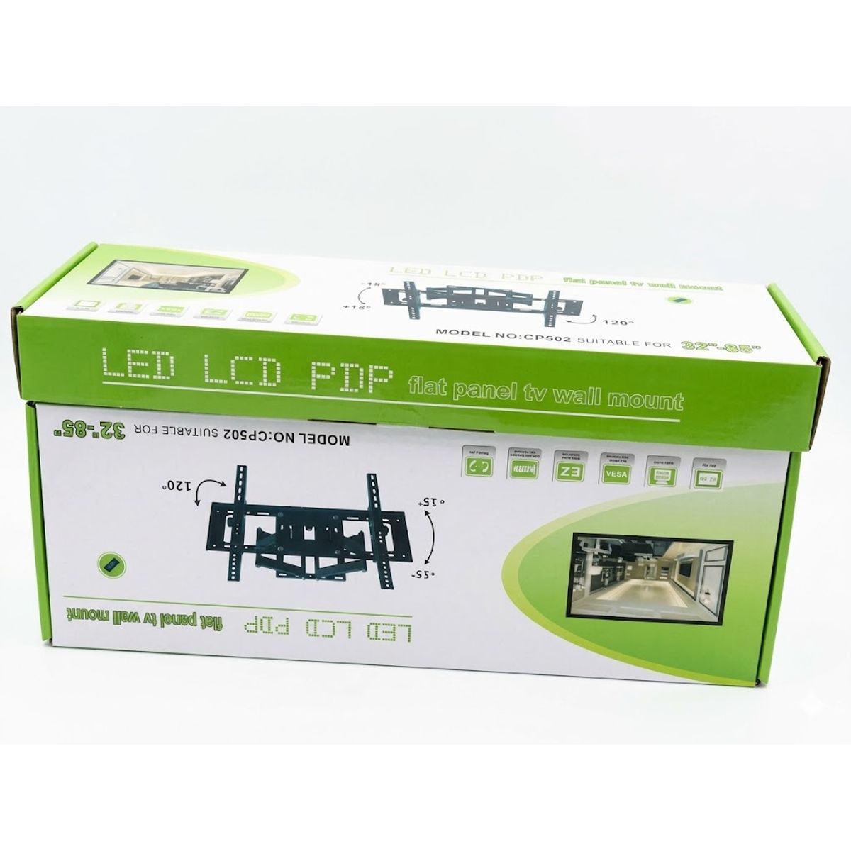 GENERICO - Base Soporte Televisor Led Lcd Pdp Pared Tv De 40 A 80