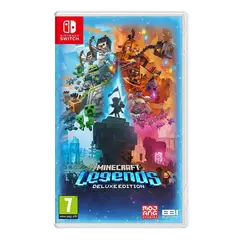 NINTENDO - Juego Minecraft Legends Deluxe Edition Switch