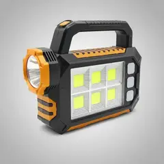 GENERICO - Lámpara Solar Portátil Recargable LED Linterna De Emergencia Para Camping