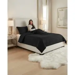 MYLHOGAR - Plumon Acolchado Plaza Y Media Para Todas Las Temporadas Mas Almohada