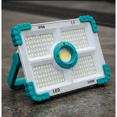 GENERICO - Reflector Lámpara Solar Portátil Recargable Emergencias