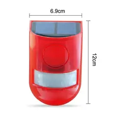 MOVI - Alarma Solar Con Sensor De Movimiento 129 DB Impermeable