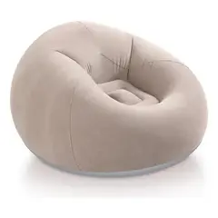 GENERICO - Sofá Individual Inflable Sillon Puff Camping Living Descanso