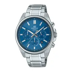 EDIFICE - Reloj EFV-650D-2A EFV650D2A Hombre Análogo Acero Deportivo