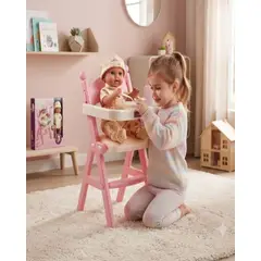 GENERICO - Set de Muñeca con Silla de Comer