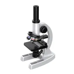KINDA NICE - Microscopio Profesional 1600x Con Accesorios Y Muestras Col