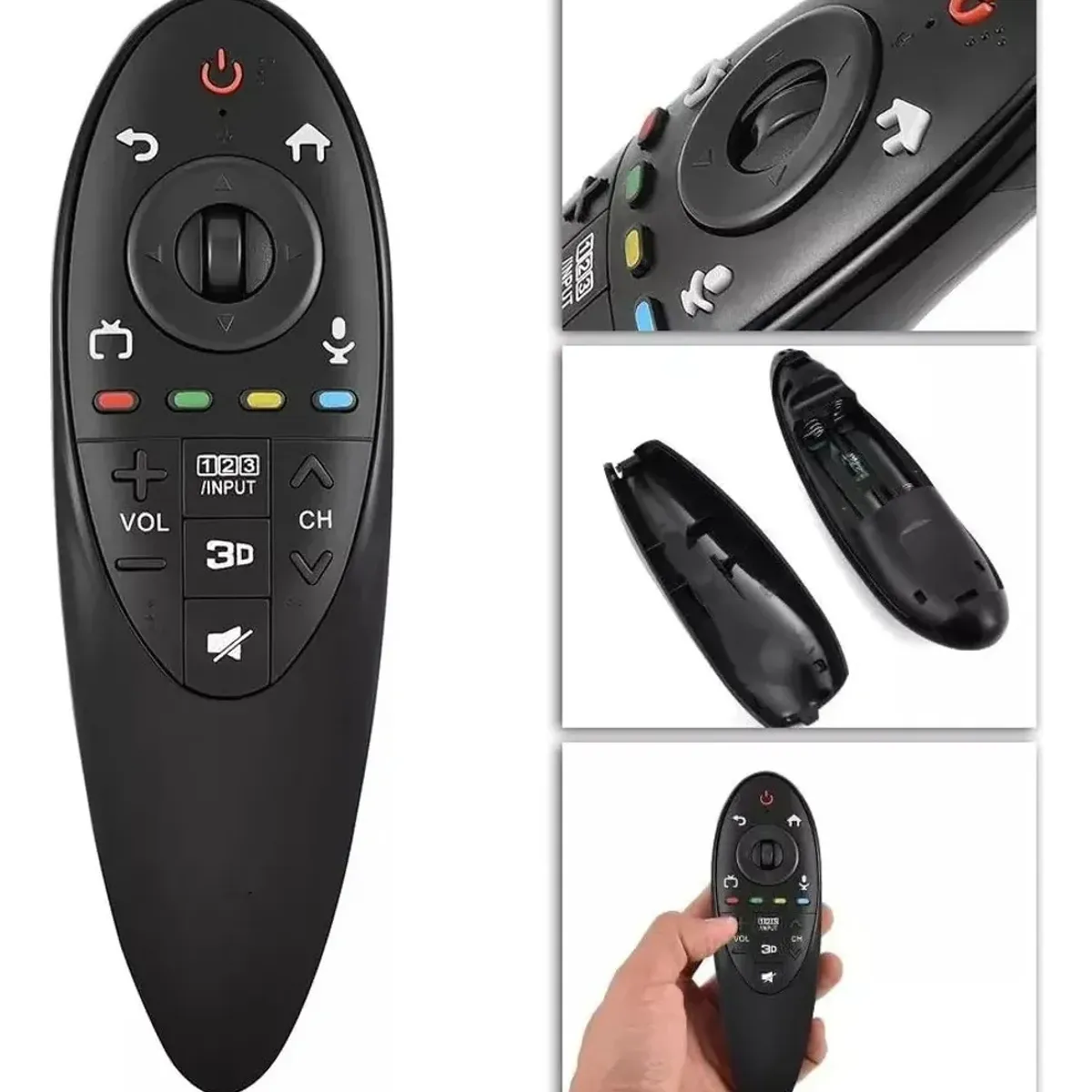 AMBM SHOP - Control Remoto De Repuesto Compatible con LG An-mr500g Magic Smart Tv