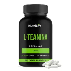 EMETRES - L-Teanina Nutrilife+ en Cápsulas, 90 Unidades Para Calma y Concentración