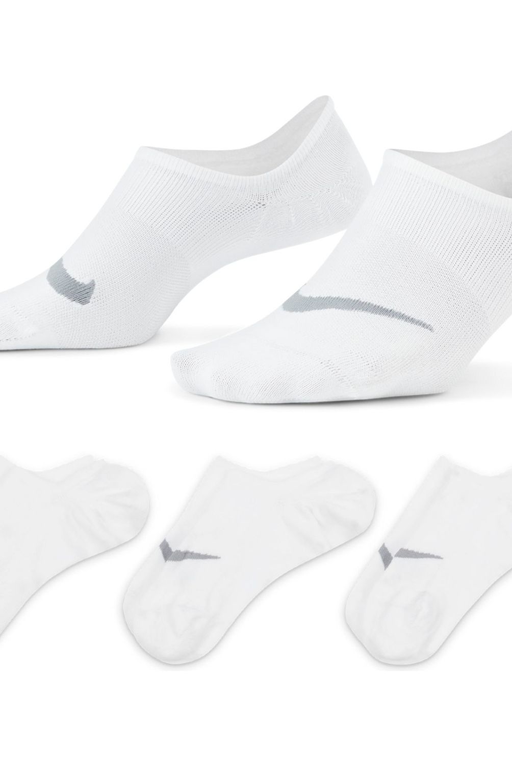 NIKE - Pack De 3 Calcetines Invisibles Deportivos Mujer Nike