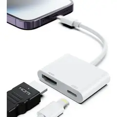 TSKY CHILE SHOPPING - Adaptador Lightning A HDMI Compatible con iPhone iPad Tele Duplicar Pantalla Proyector Espejo