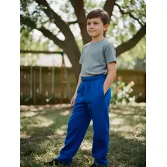 AGW - Pack 2 Pantalones Buzo Niño Algodón Nacional