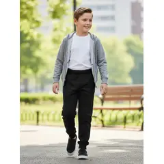 AGW - Pack 2 Pantalones Buzo Niño Algodón Nacional