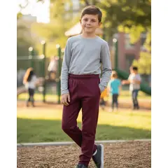 AGW - Pack 2 Pantalones Buzo Niño Algodón Nacional