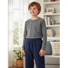 AGW - Pack 2 Pantalones Buzo Niño Algodón Nacional