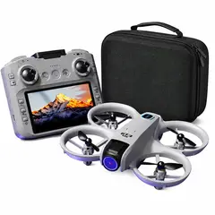 ACTUAL - Drone Plegable con Cámara Dual HD, Flujo Óptico, WiFi y Control con Pantalla 4,3"