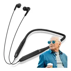 EVERSO - Audífono Para Sordos Recargable Internos Tercera Edad Negro