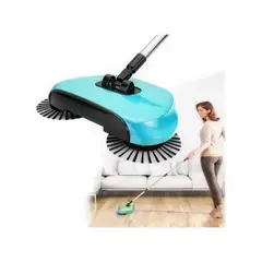 MOVI - Escoba Aspiradora Barredora Manual 3 en 1: Aseo Rapido