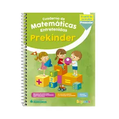 SOPENA - Libro Pre Kinder Matemáticas Entretenidas +4 Años