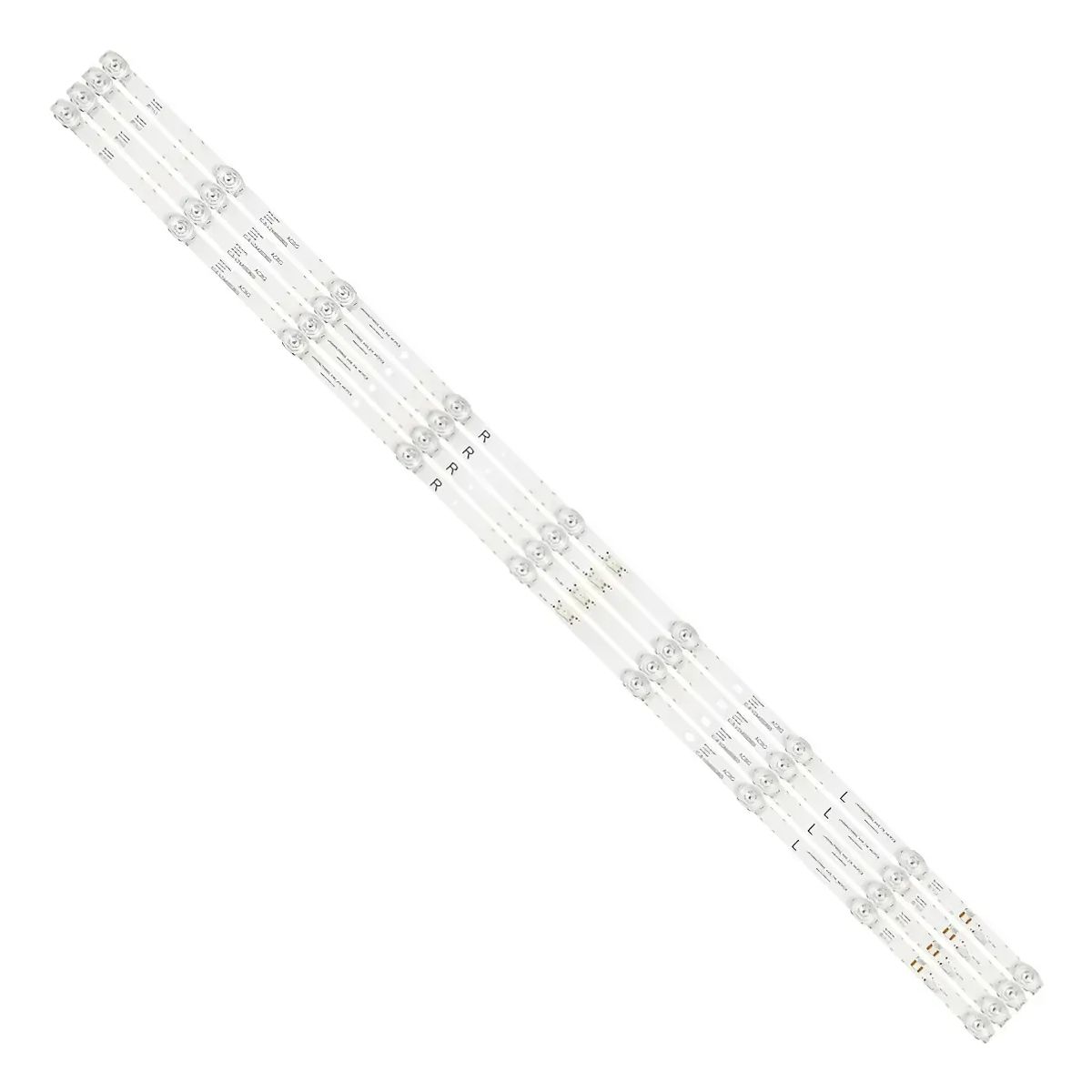 AMBM SHOP - X4 Tira Led Compatible Con samsung Un55nu7095g Un55tu7090g Un55tu7090 Un55nu7095 Gxzs