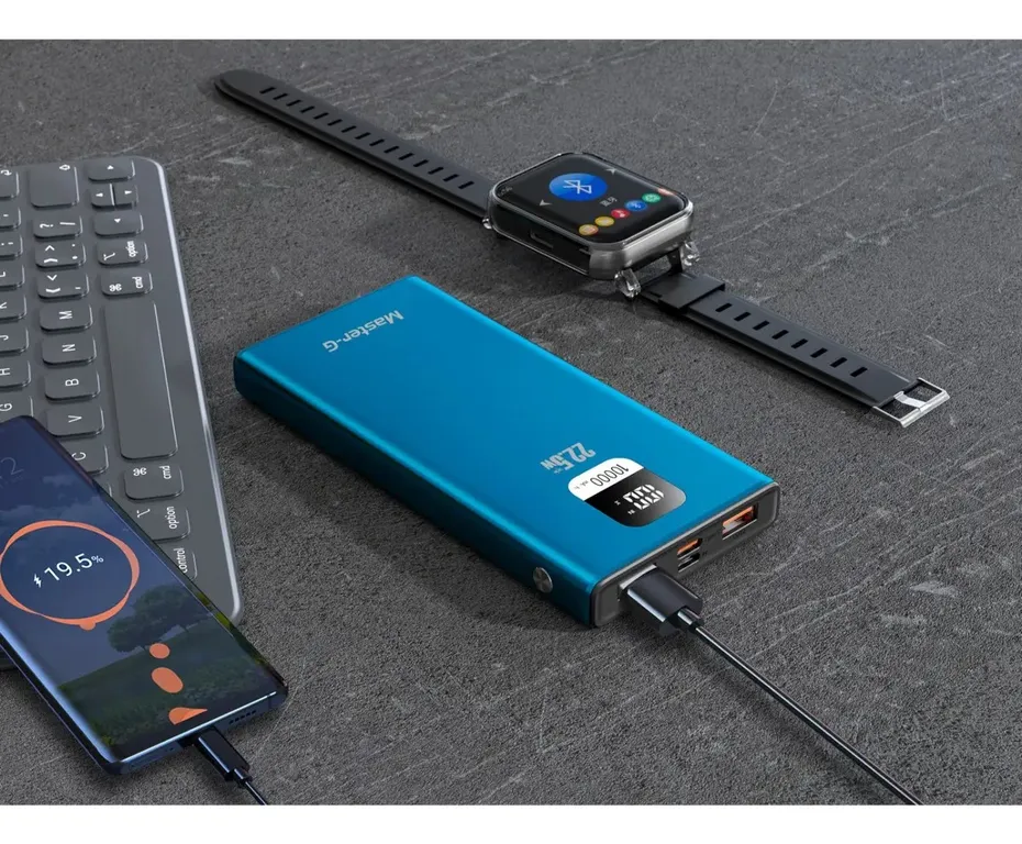 Cargador Portatil Bateria Power Bank Master-g 20000mah 22.5w