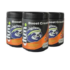 DUN - Pack x 3 Creatina Monohidratada DUN® Creapure 300g Pura 99,9% Alemana 60 Días Boost Creatine