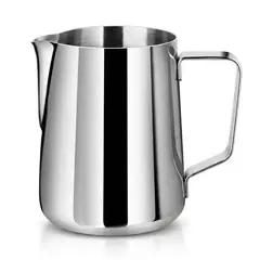 GENERICO - Jarro Leche Acero Inoxidable 2000mL Medidor Barista Lechero
