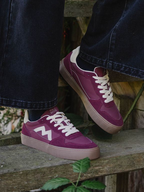 Zapatillas Kailo Burdeo Mujer