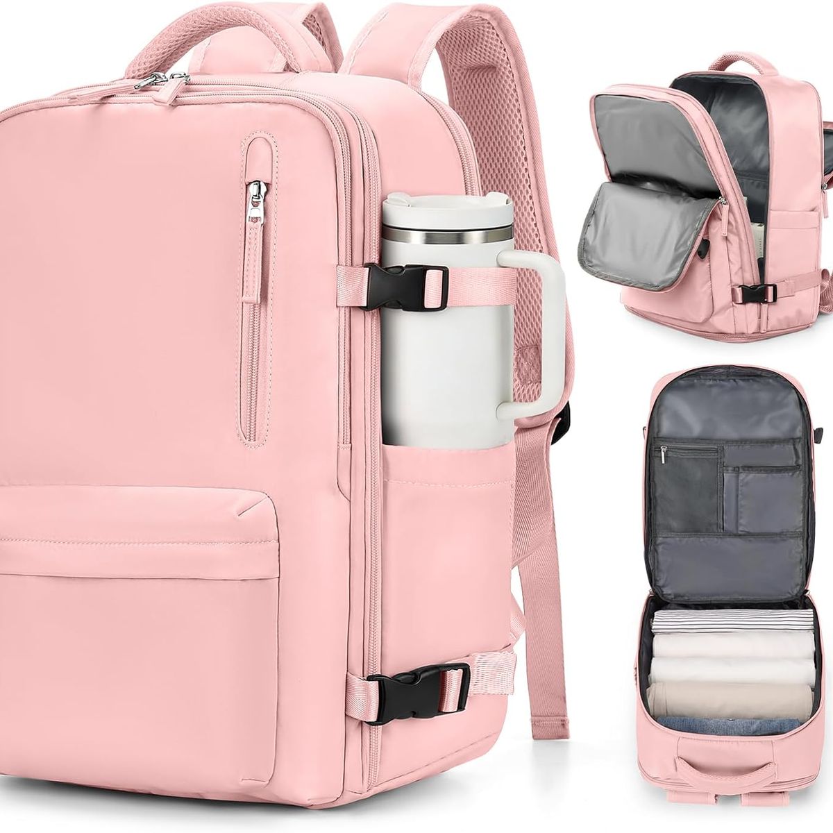 AMBM SHOP - Mochila De Viaje Cabina Avión Impermeable Viral Zapatos Usb