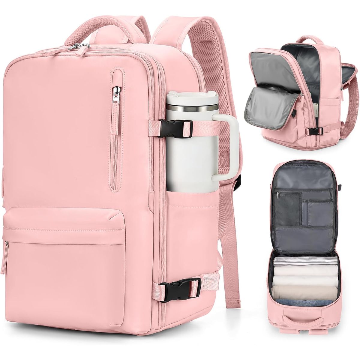 AMBM SHOP - Mochila De Viaje Cabina Avión Impermeable Viral Zapatos Usb